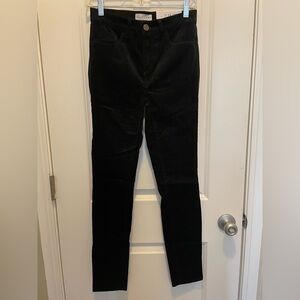 LOFT High Waist Black Skinny Jeans